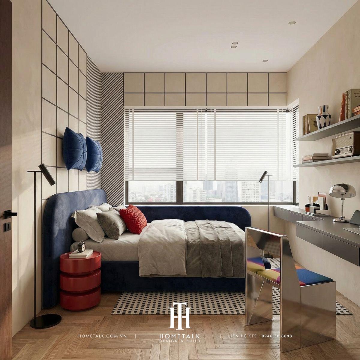 can ho duy anh midcentury modern retro du an celesta rise 82m2 9