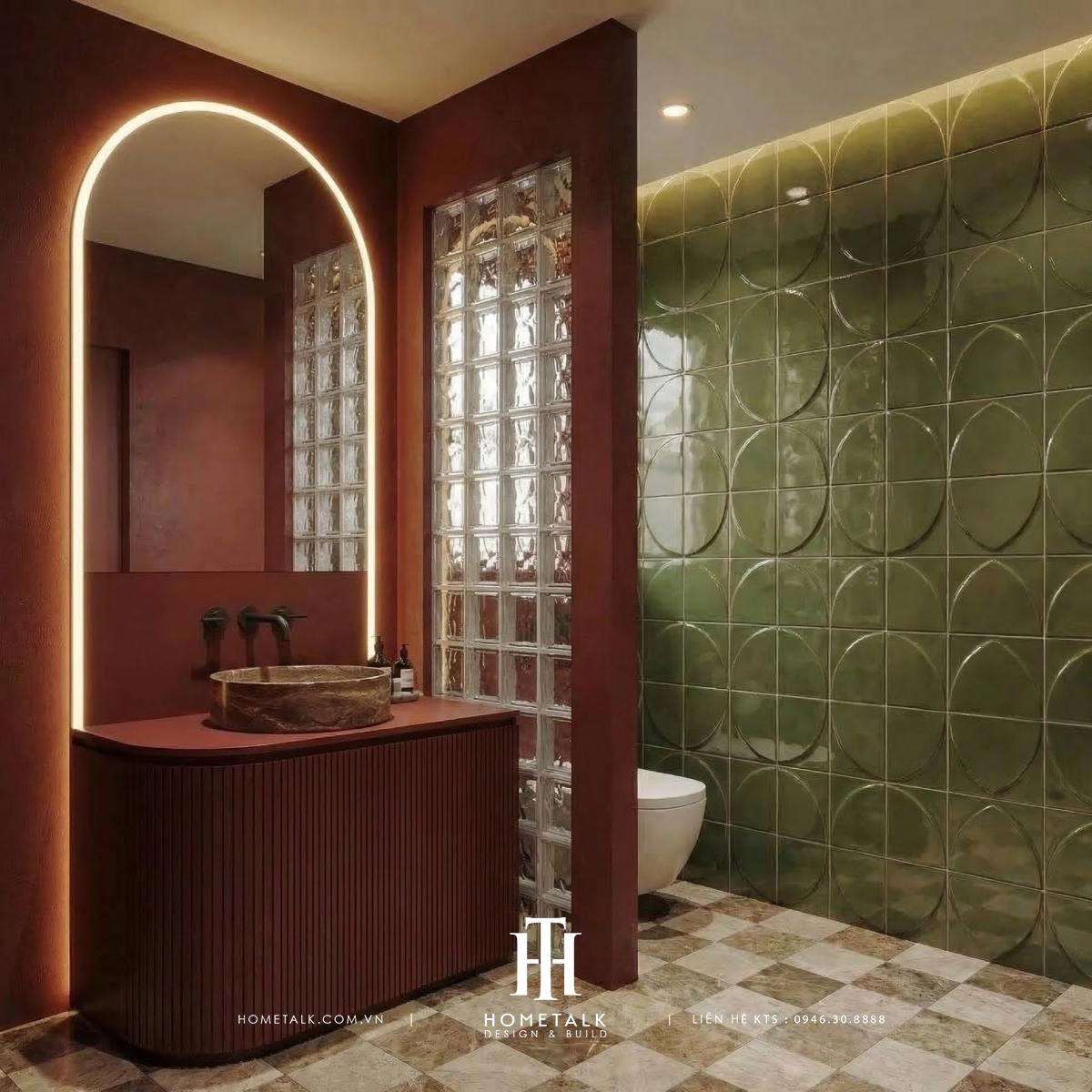 can ho horizon 75m2 phong cach eclectic mix midcentury 10