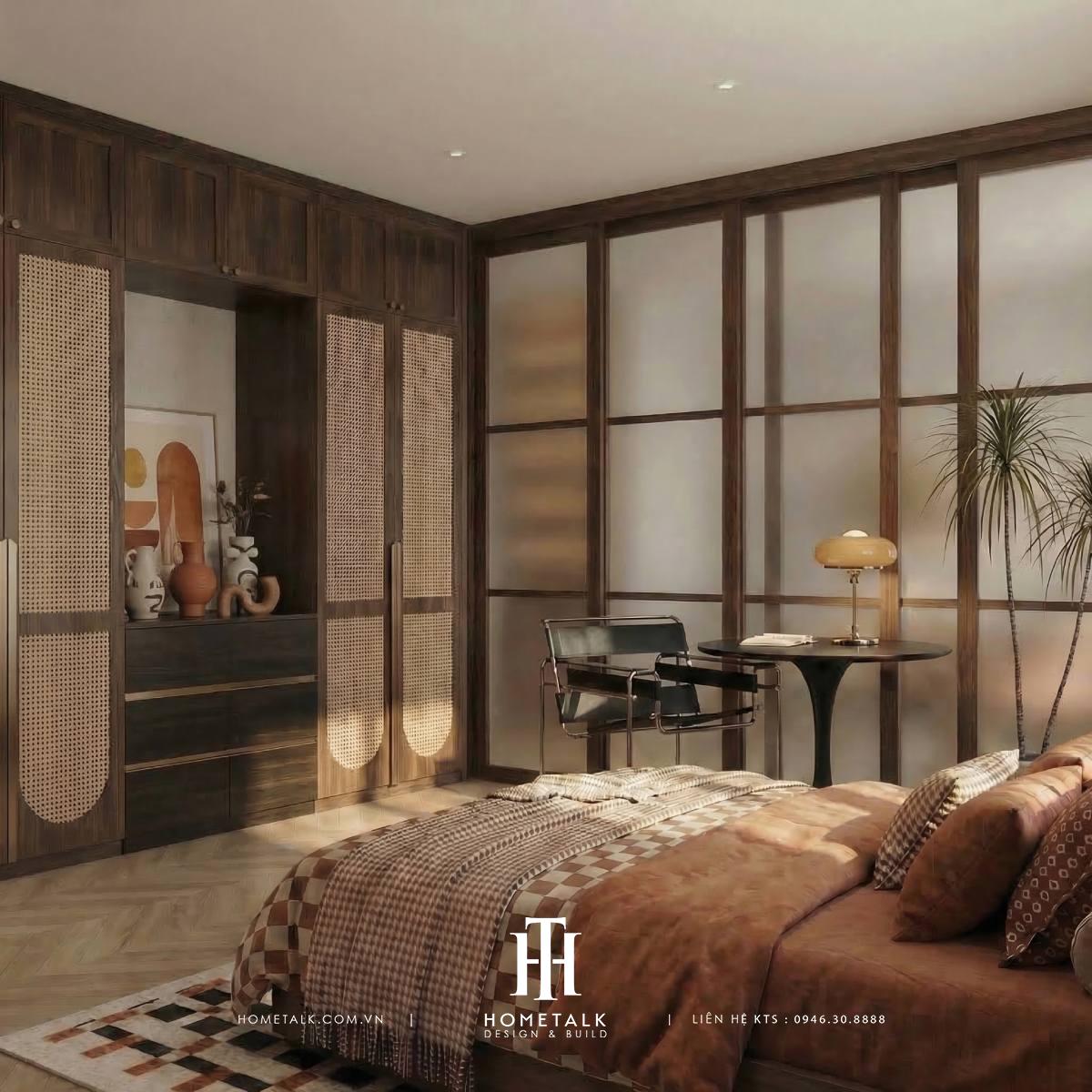 can ho horizon 75m2 phong cach eclectic mix midcentury 13