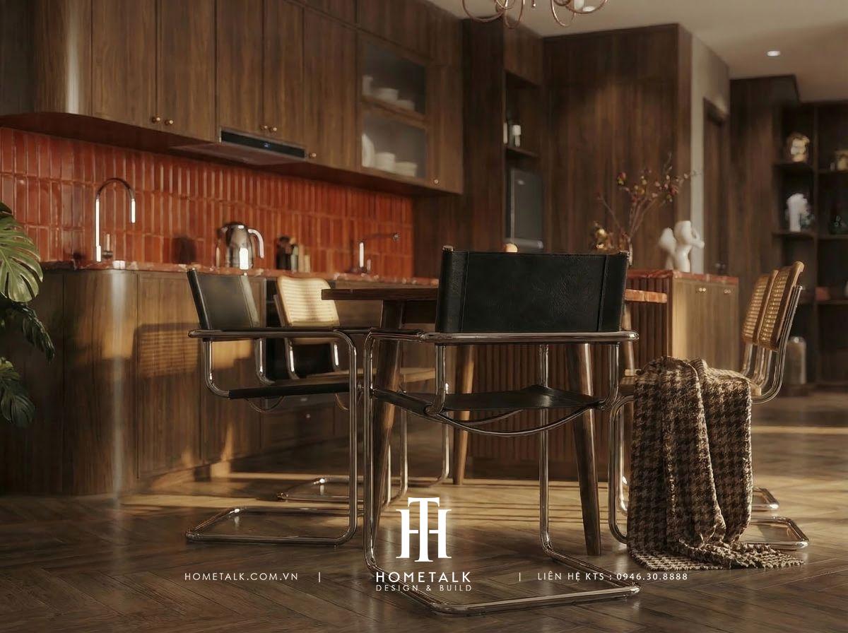 can ho horizon 75m2 phong cach eclectic mix midcentury 15