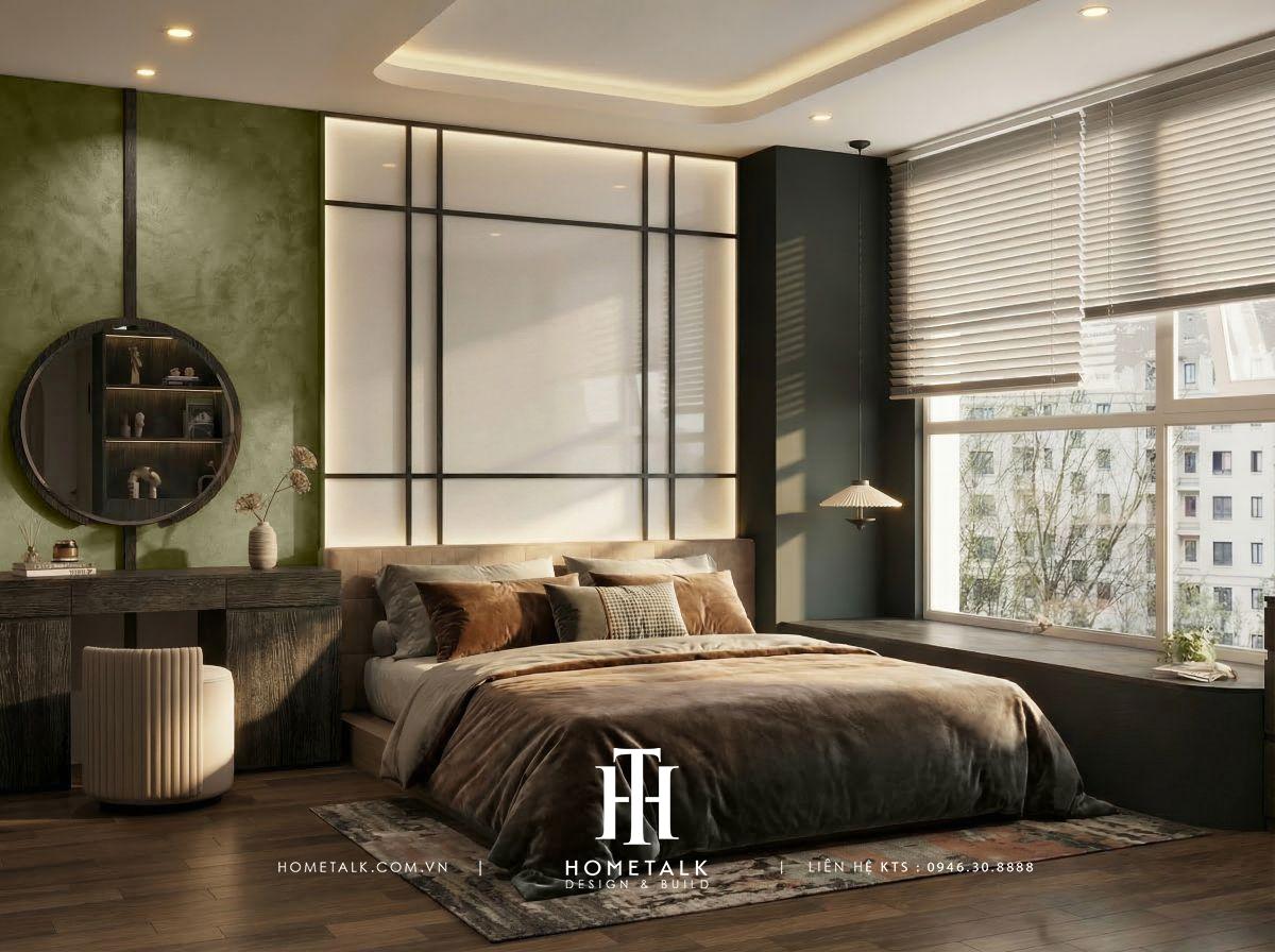 can ho horizon 75m2 phong cach eclectic mix midcentury 16