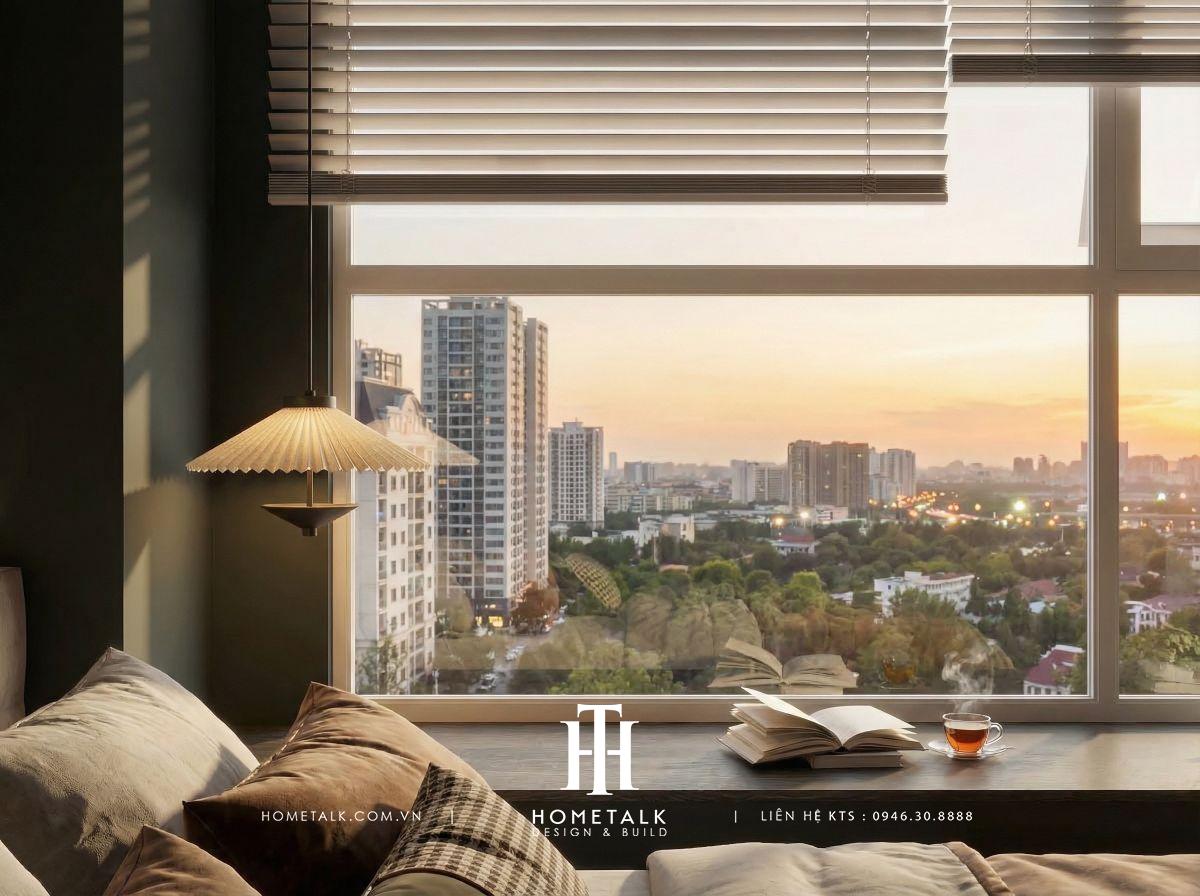 can ho horizon 75m2 phong cach eclectic mix midcentury 17