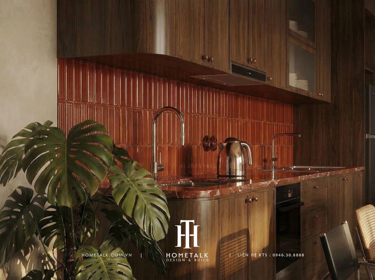 can ho horizon 75m2 phong cach eclectic mix midcentury 6