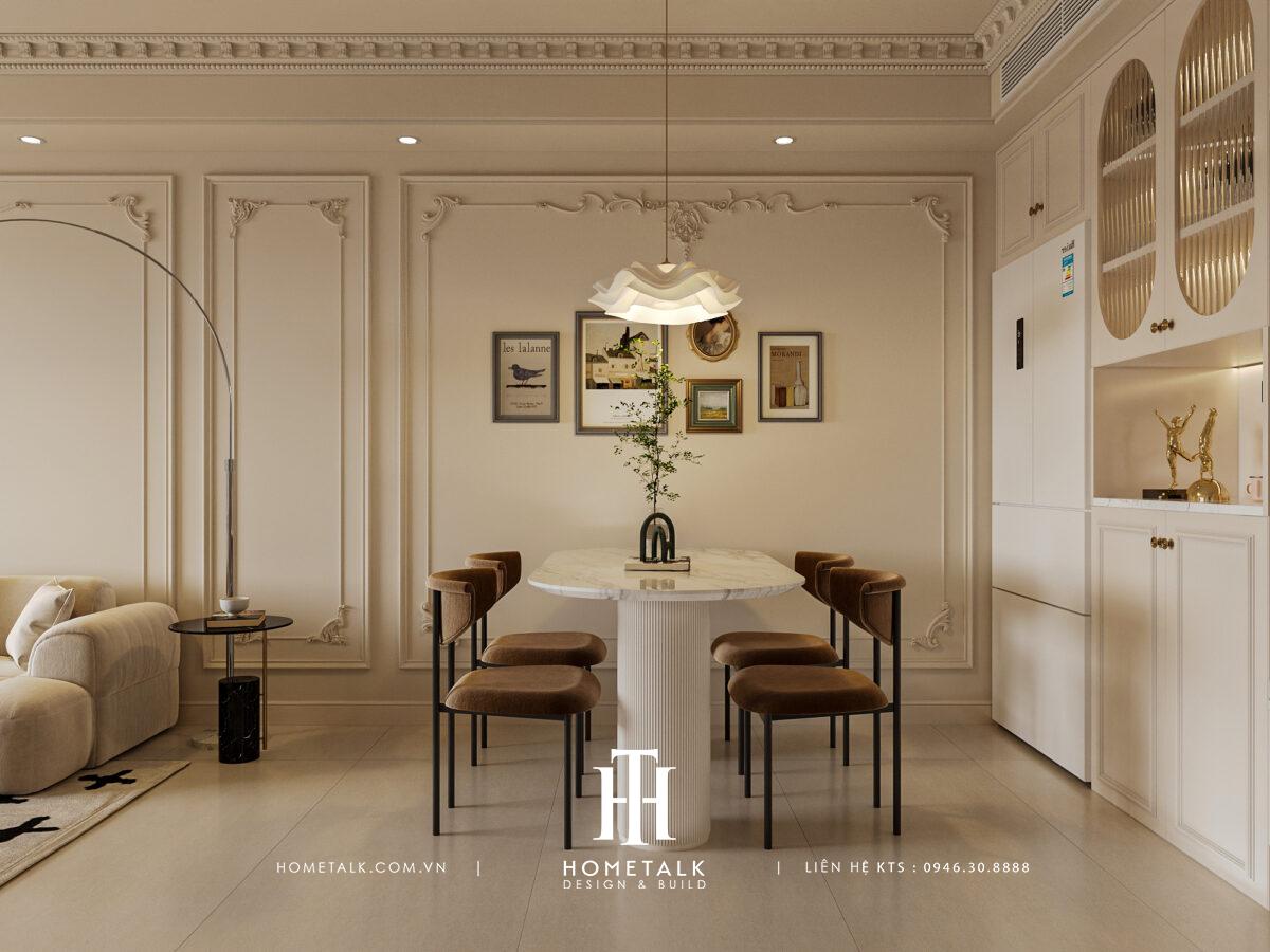 Căn hộ Neoclassic - Beige Home - Chị Nhung - Dự án Akari City 6 can ho neoclassic beige home chi nhung 1