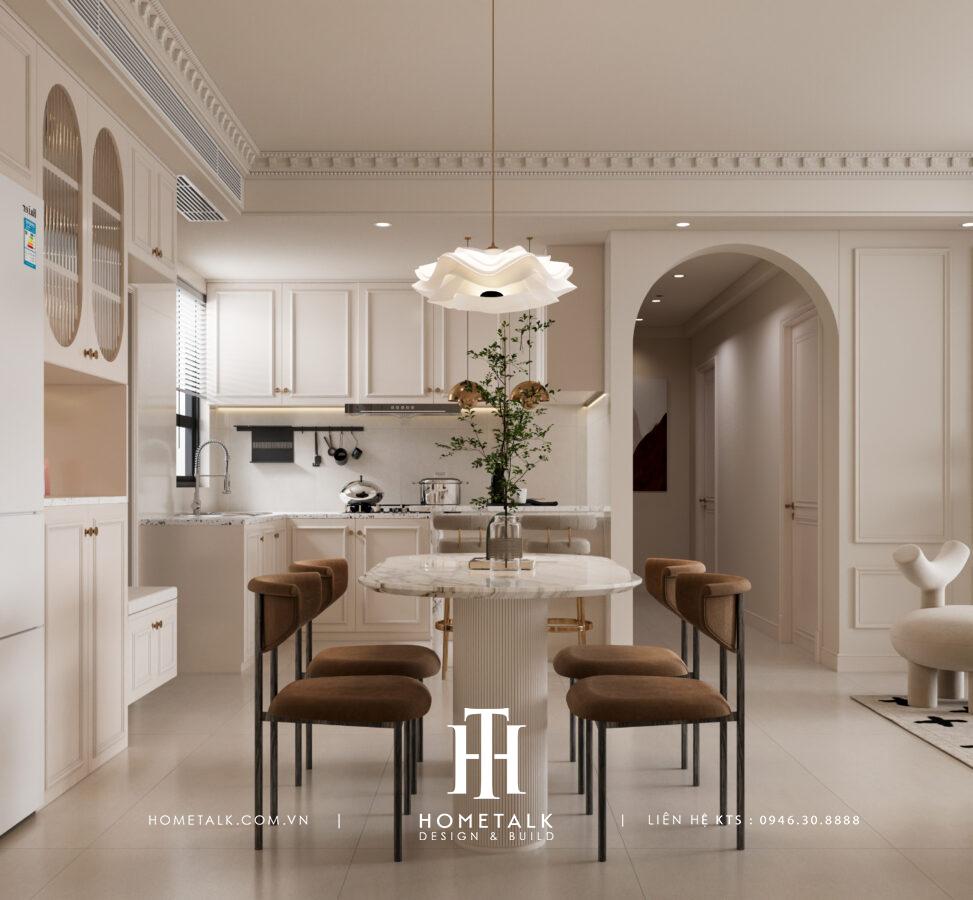 Căn hộ Neoclassic - Beige Home - Chị Nhung - Dự án Akari City 5 can ho neoclassic beige home chi nhung 5