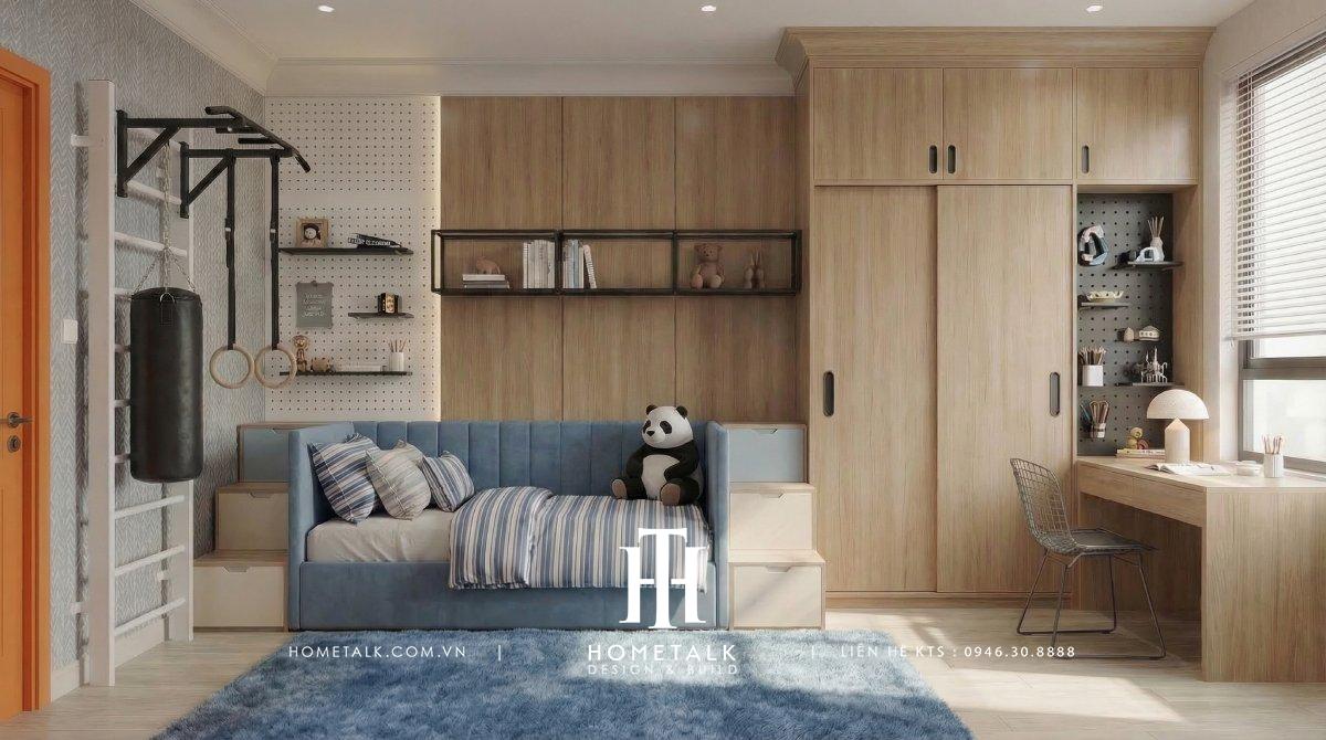 can ho phong cach eclectic du an lumiere riverside 80m2 15