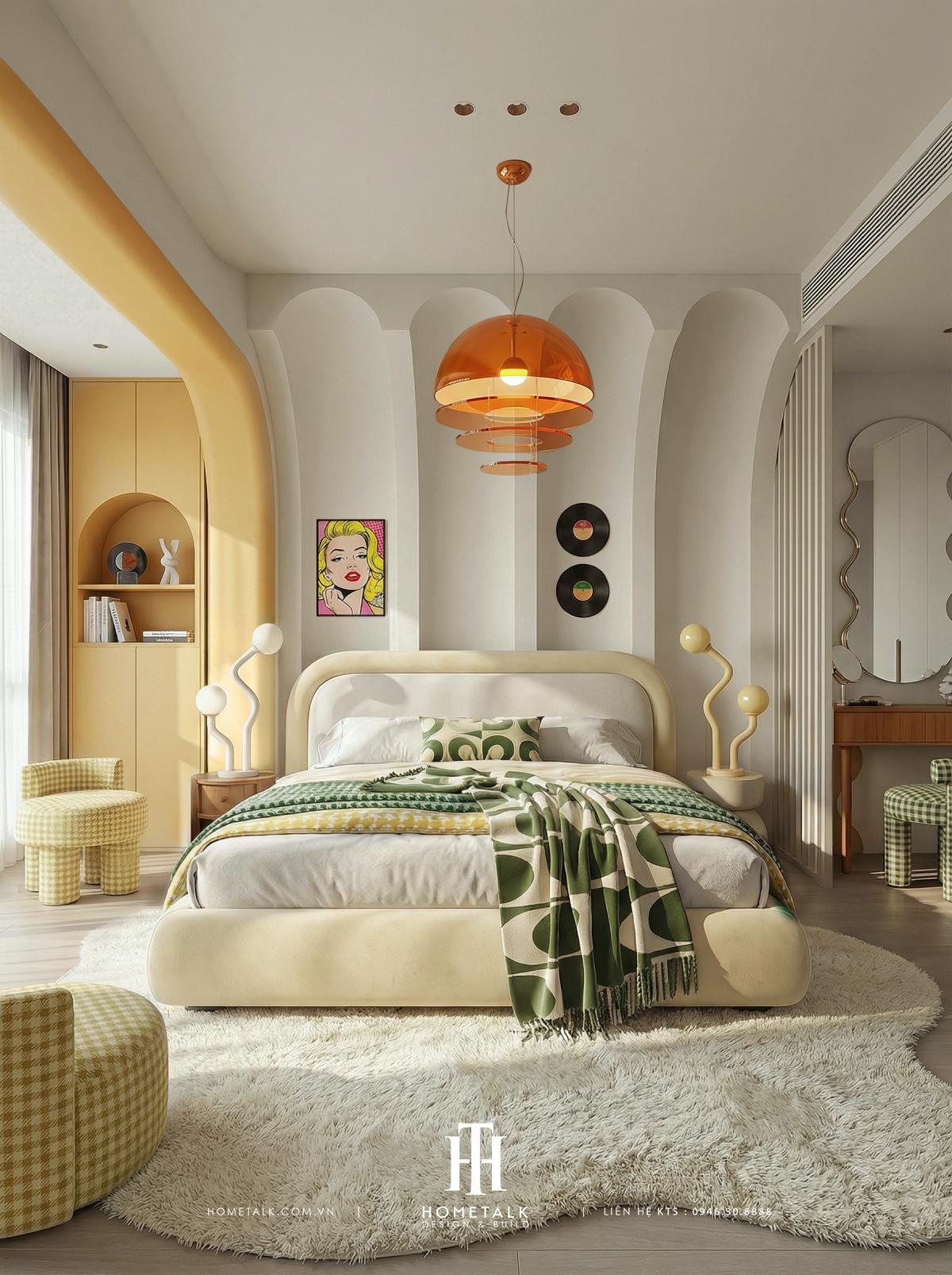 can ho phong cach modern retro delasol quan 4 14