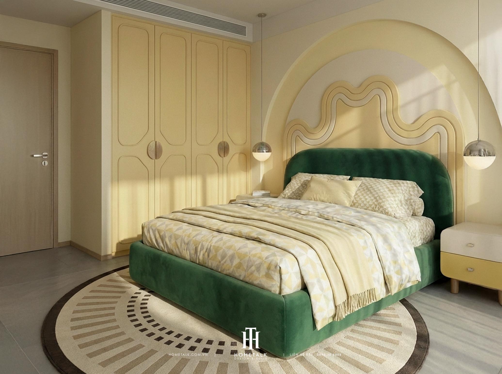 can ho phong cach modern retro delasol quan 4 20