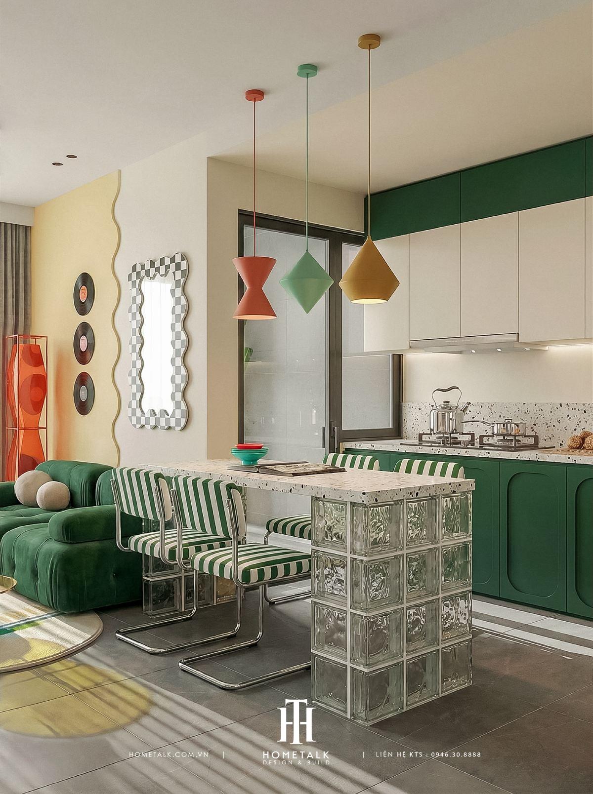 can ho phong cach modern retro delasol quan 4 4