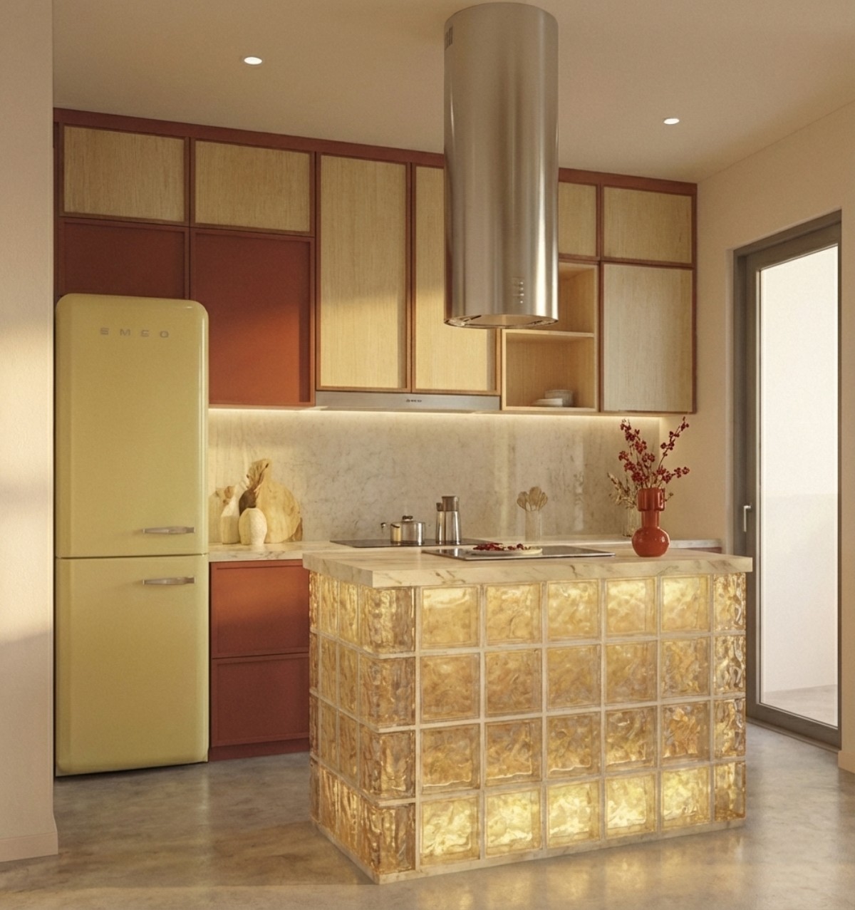 can ho phong cach modern retro vinhomes grand park thu duc 9