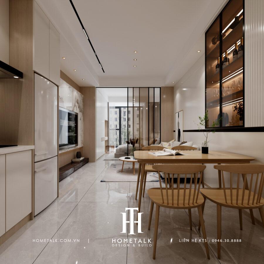 Căn hộ Studio Hiện Đại - The Grid - Chị Hoài - Dự án Vinhomes Grand Park 3 can ho studio hien dai the grid chi hoai 1 3