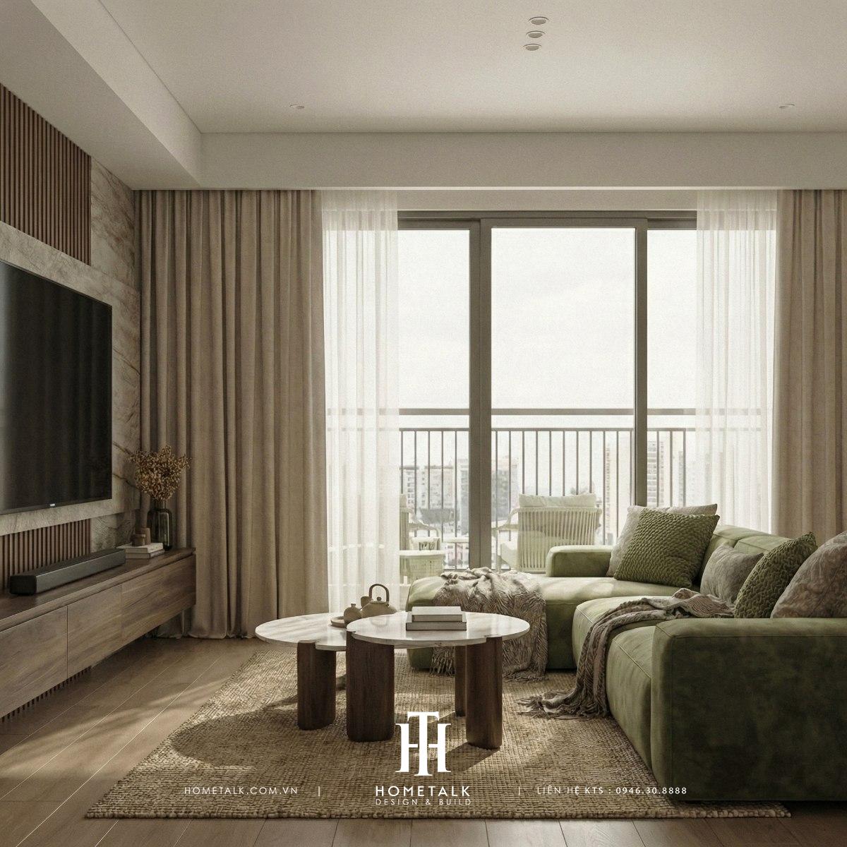 can ho the infiniti 3 phong ngu phong cach hien dai 2