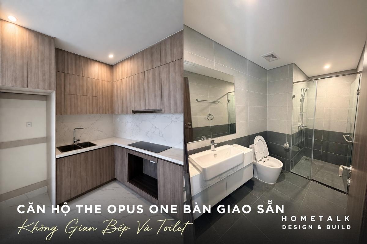 can ho the opus one ban giao san tu bep va thiet bi ve sinh