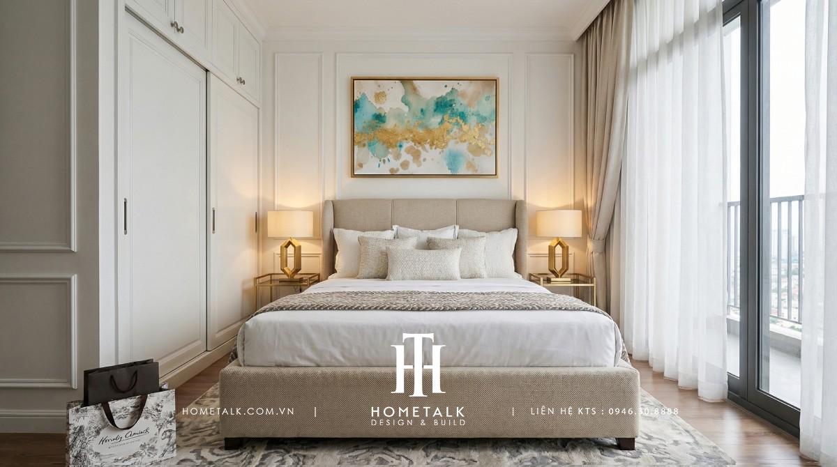 Căn Hộ Vinhomes Central Park 15 can ho vinhomes central park 3pn phong cach tan co dien 16
