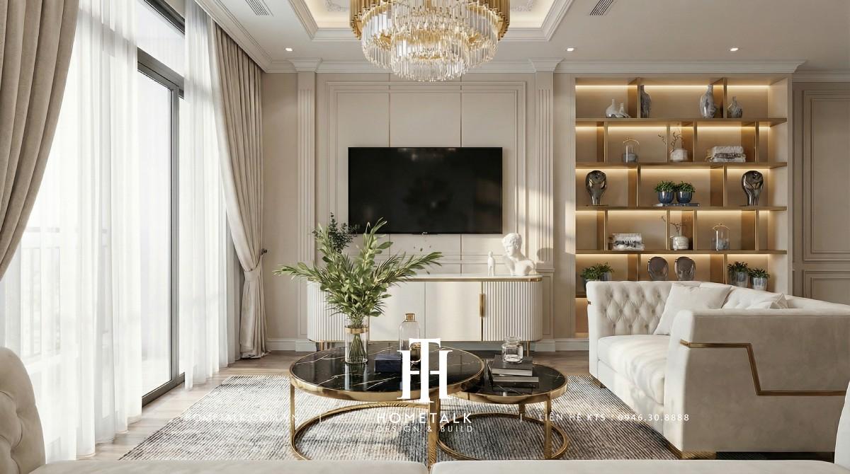 Căn Hộ Vinhomes Central Park 3 can ho vinhomes central park 3pn phong cach tan co dien 2