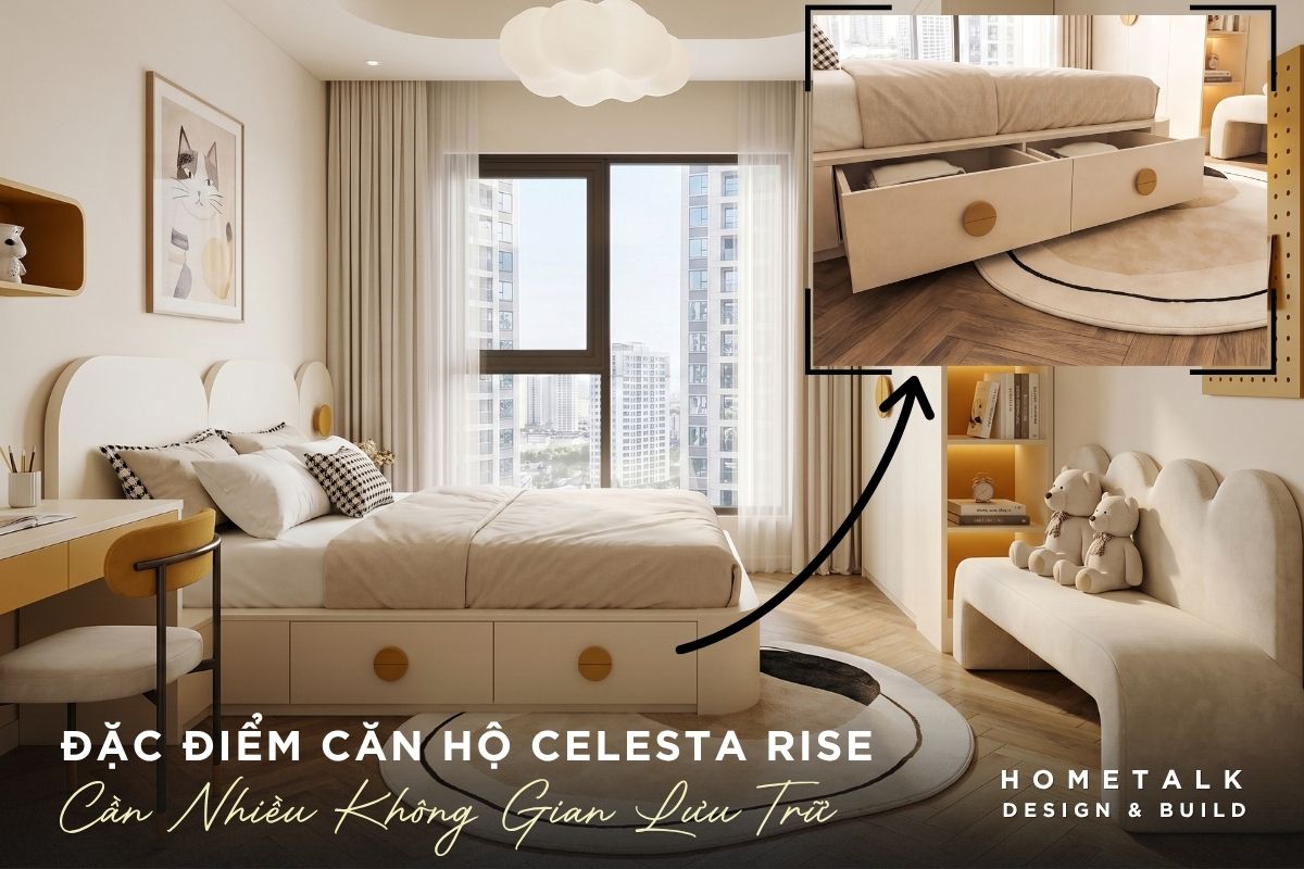 Cần nhiều giải pháp lưu trữ để sinh hoạt lâu dài trong căn hộ Celesta Rise can nhieu giai phap luu tru de sinh hoat lau dai trong can ho celesta rise