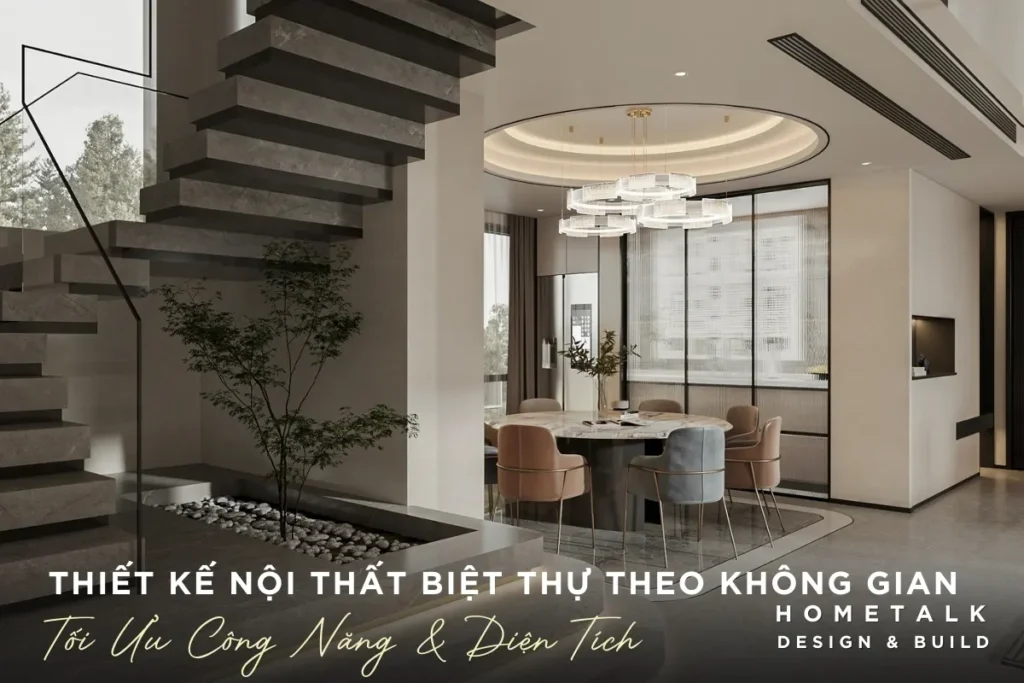 Cập nhật 12 giải pháp thiết kế nội thất biệt thự theo không gian đẹp, tối ưu công năng 34 Cap nhat xu huong thiet ke noi that biet thu theo khong gian giup toi uu cong nang