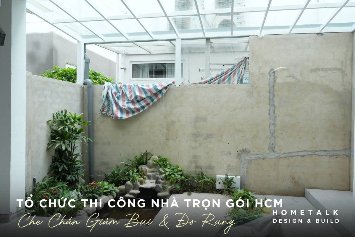 che chan giam bui do rung la cach giam anh huong den nha lan can khi xay dung