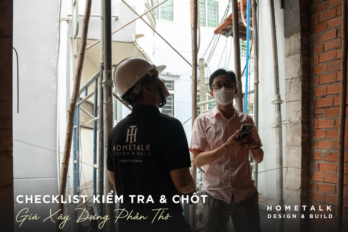 Checklist cần nắm trước khi chốt giá xây dựng phần thô checklist can nam truoc khi chot gia xay dung phan tho