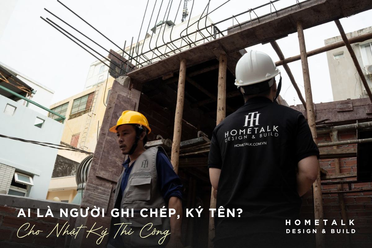 chi huy truong va ky su giam sat la nguoi ky xac nhan nhat ky thi cong