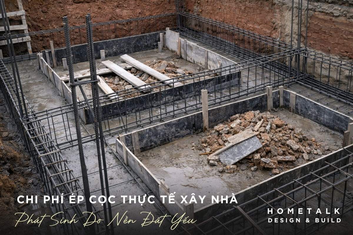 chi phi ep coc thuc te co the phat sinh khi nen dat yeu, can khao sat ky truoc khi thi cong mong