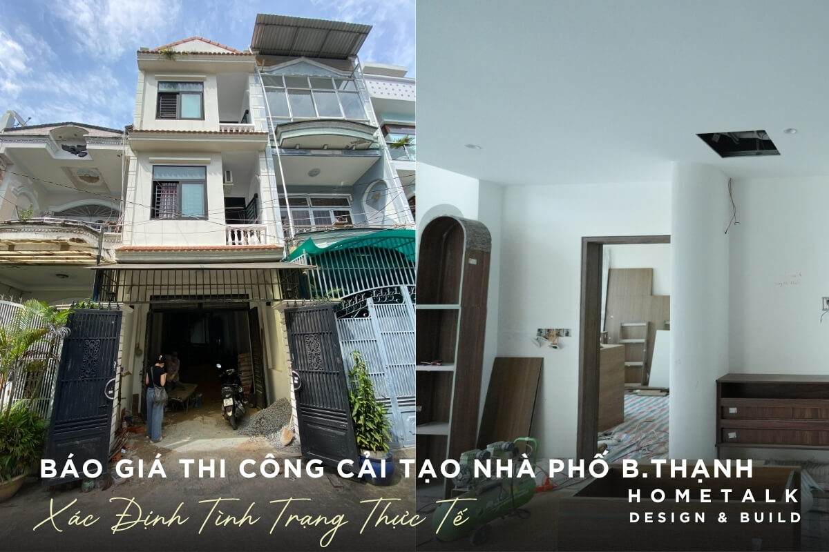 chi phi thi cong cai tao nha pho binh thanh thuong cao hon xay moi do can thao do, xu ly ket cau