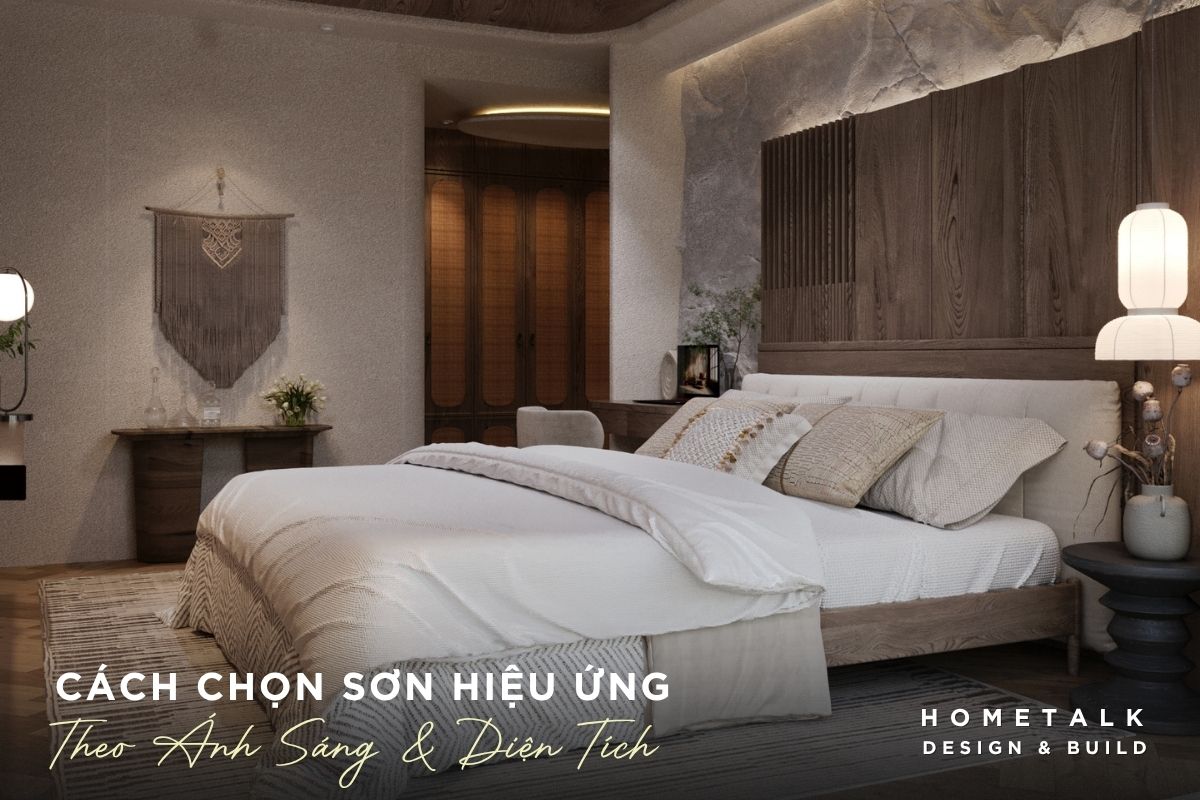 Chọn màu, kiểu sơn hiệu ứng dựa theo ánh sáng và diện tích chon mau kieu son hieu ung dua theo anh sang va dien tich