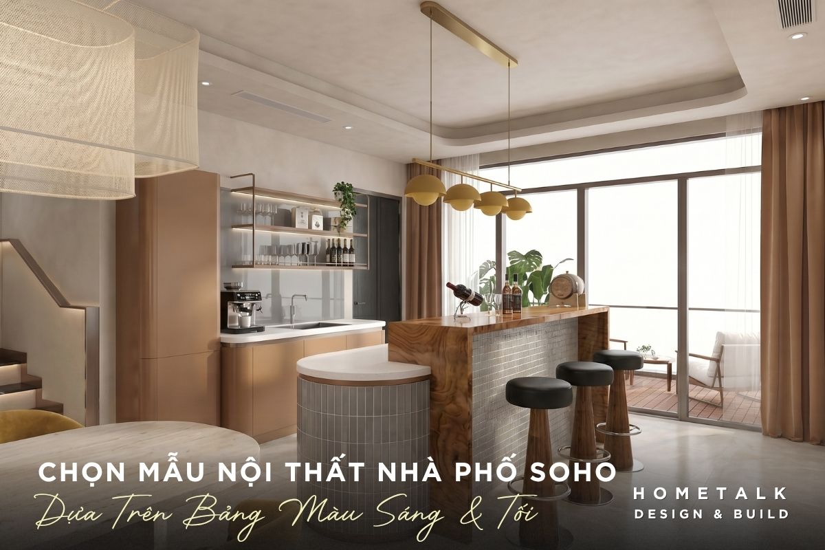 Chọn mẫu nội thất nhà phố SOHO The Global City theo bảng màu sáng, tối chon mau noi that nha pho soho the global city theo bang mau sang toi