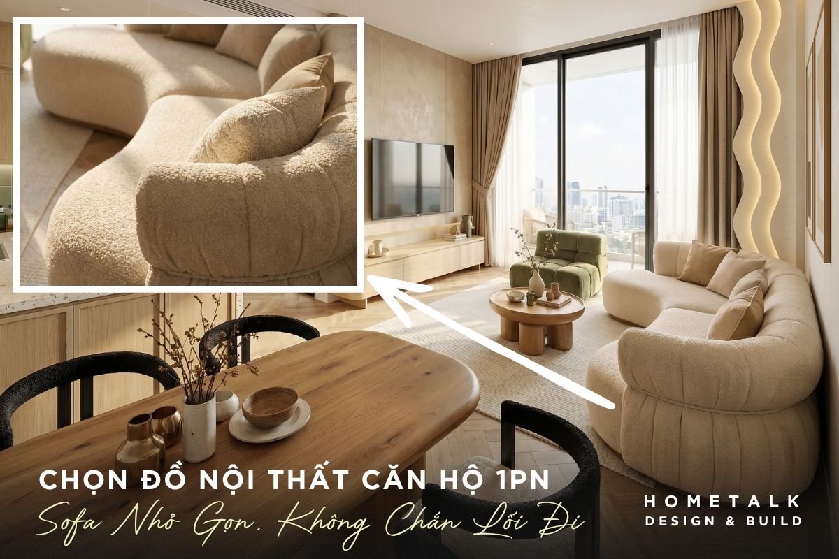 chon sofa nho gon khong lam hep loi di cua can ho 1pn king crown infinity