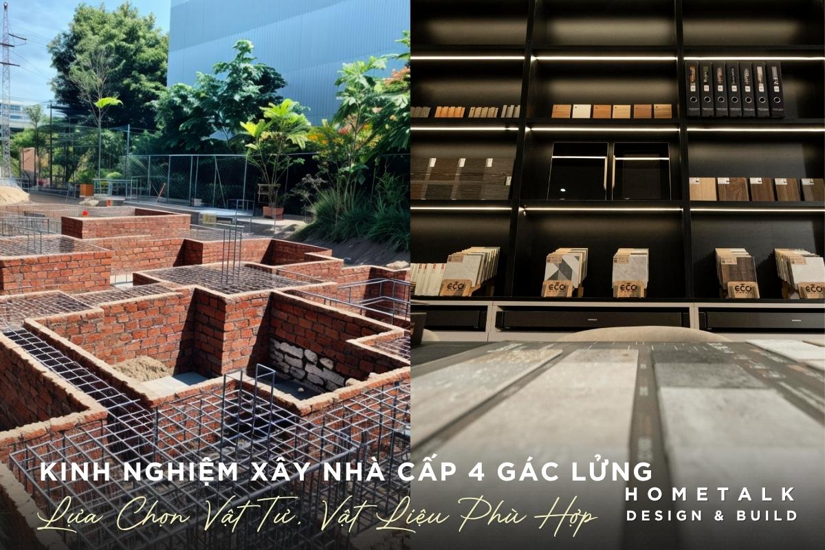 chon vat tu vat lieu nha cap 4 theo tieu chi ben vung gia ca phai chang va de thi cong