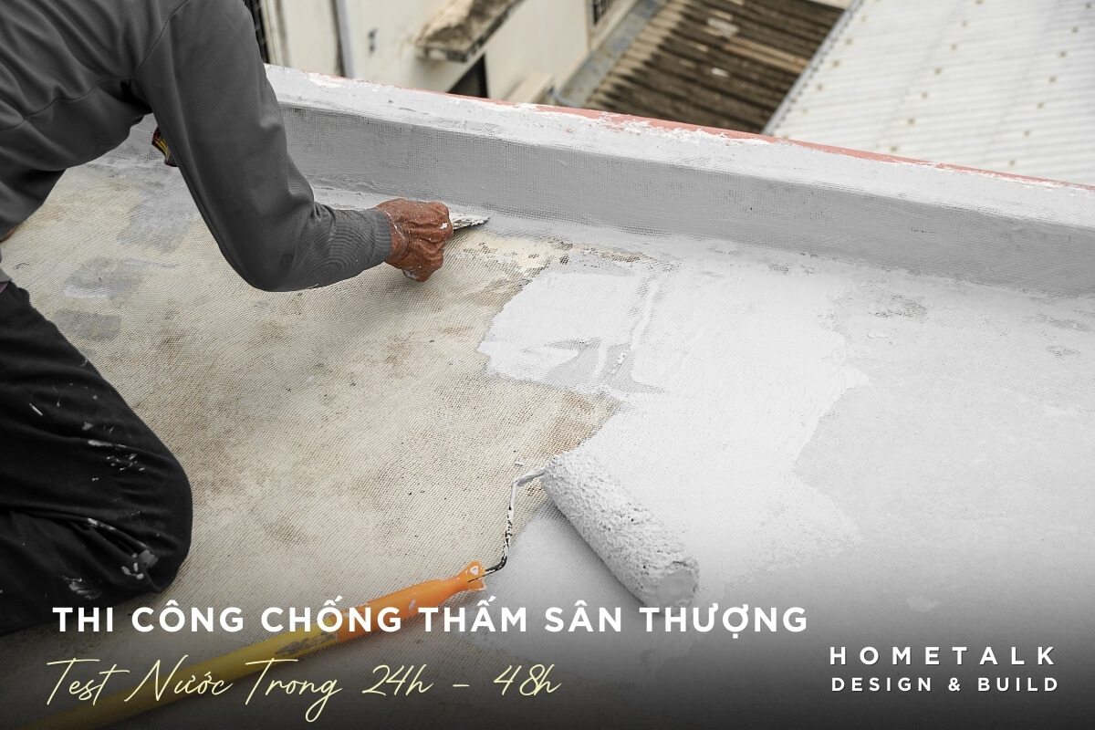 chong tham khu ve sinh va san thuong luon duoc thu nuoc 24–48h truoc khi nghiem thu
