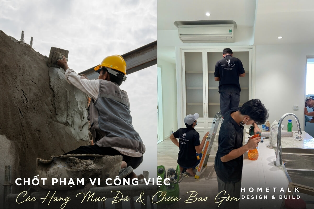 chot ro pham vi cong viec da gom – chua gom la buoc quan trong de tranh tranh cai ve chi phi