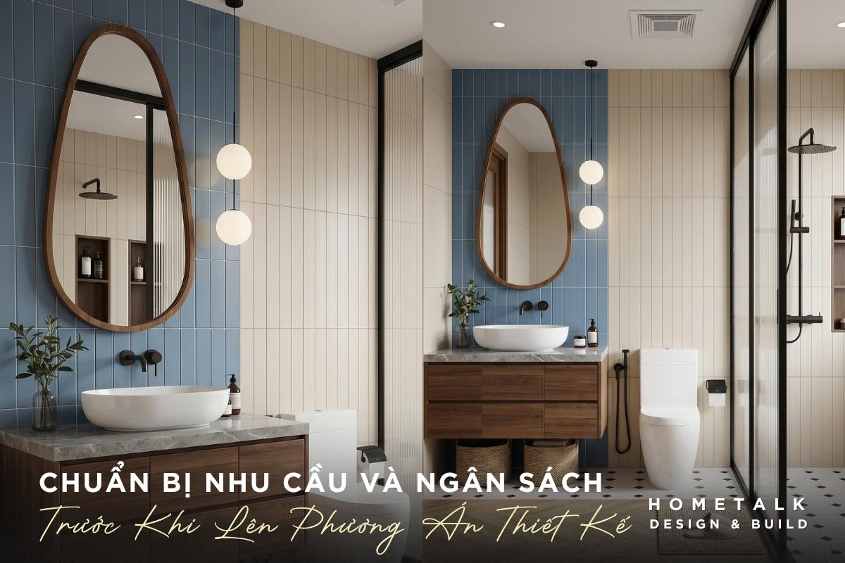 chuan bi hinh anh hien trang, nhu cau va ngan sach truoc khi len phuong an noi that