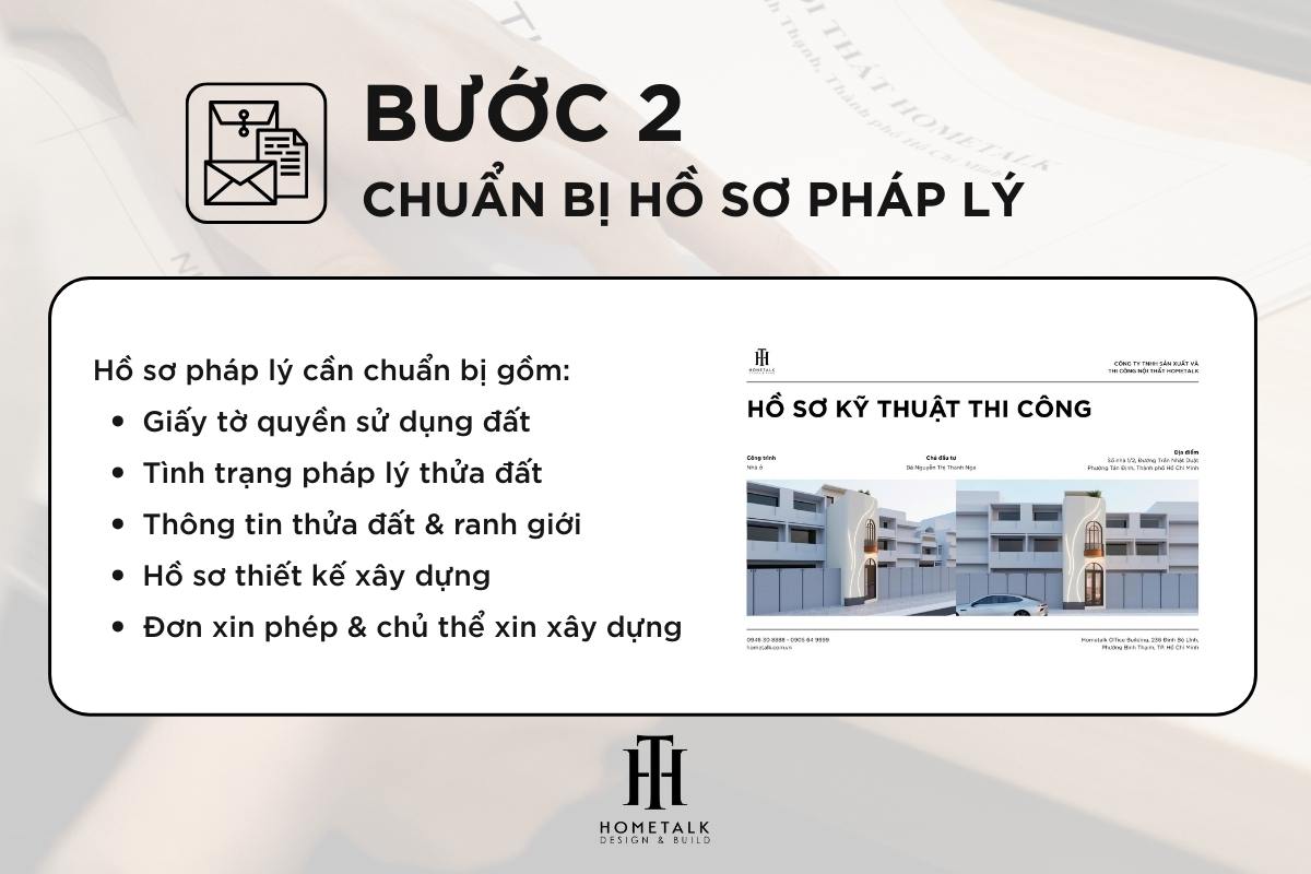 chuan bi ho so giay to lien quan de lam thu tuc xin phep xay nha