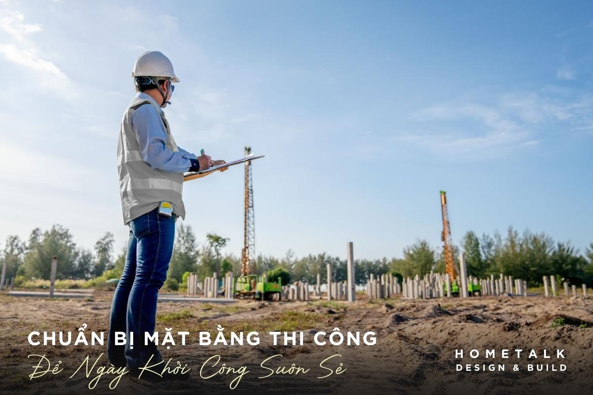 chuan bi mat bang truoc khi thi cong giup de ngay khoi cong dien ra suon se