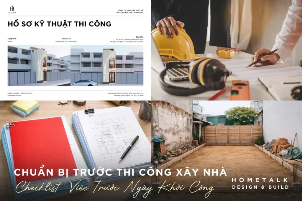 Chuẩn bị trước thi công xây nhà: Checklist cần chốt trước ngày khởi công 6 chuan bi truoc thi cong xay nha: checklist can chot truoc ngay khoi cong