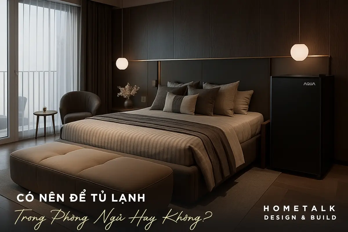 co nen de tu lanh trong phong ngu hay khong