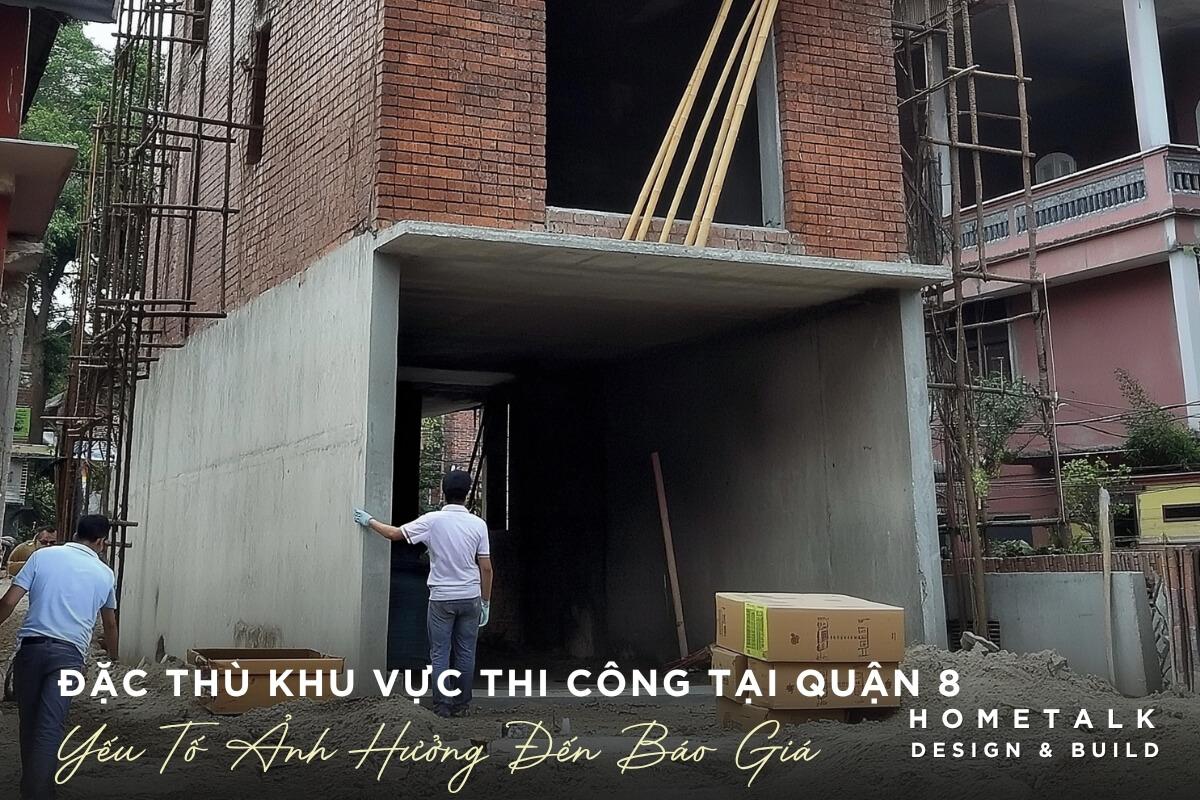 Dac thu khu vuc thi cong tai quan 8 nhu duong nho, hem hep, gioi han ve thoi gian thi cong