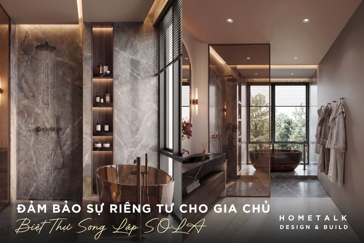 dam bao su rieng tu trong thiet ke noi that biet thu song lap sola the global city