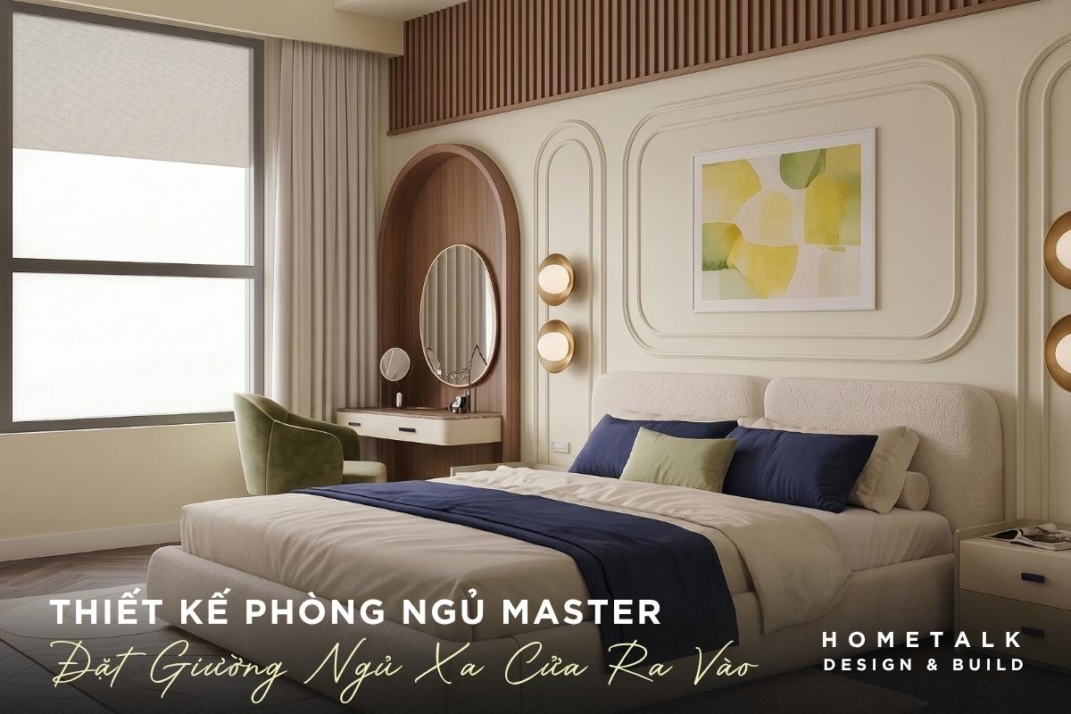 dat giuong ngu o vi tri xa cua ra vao hoac khu vuc sinh hoat chung can ho de tranh tieng on