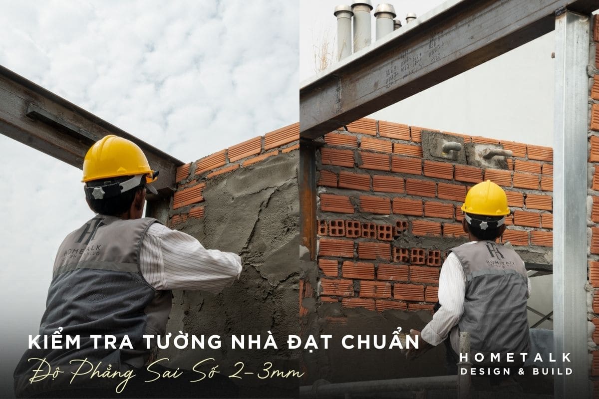 de kiem tra tuong nha pho dat chuan can dung thuoc nhom kiem tra do phang sai so 2-3mm