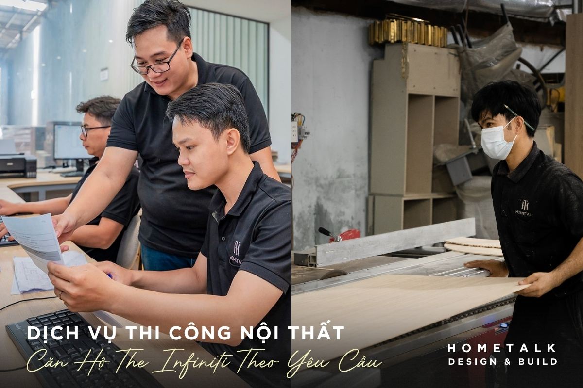 Dịch vụ thi công nội thất căn hộ The Infiniti theo bản vẽ có sẵn, theo yêu cầu dich vu thi cong noi that can ho the infiniti theo ban ve co san thuc hien san xuat va lap dat theo thiet ke