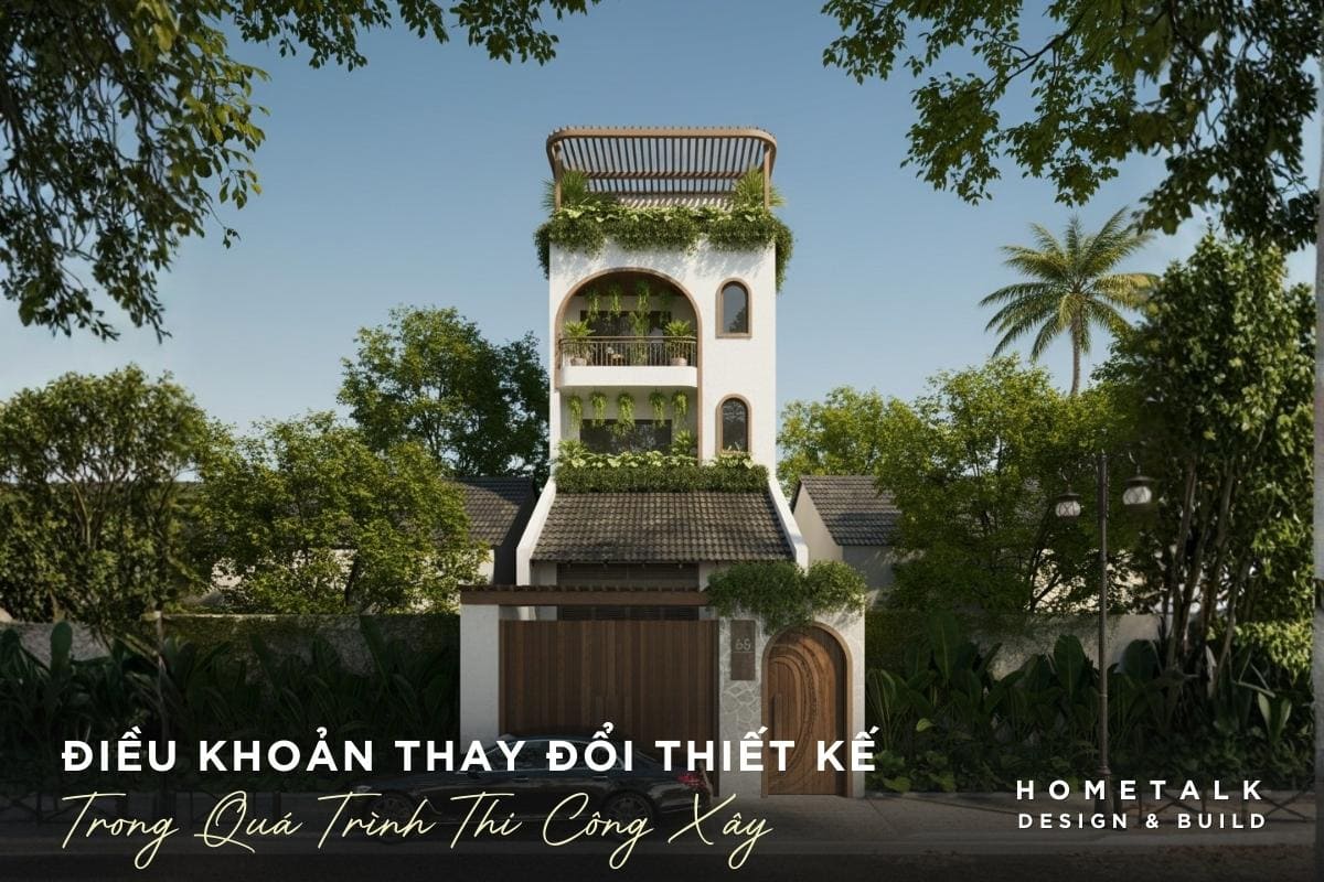 dieu khoan thay doi thiet ke dien ra trong qua trinh thi cong