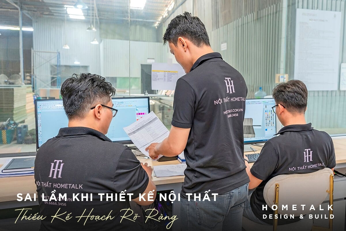 Đội ngũ Hometalk chuyên nghiệp và tay nghề cao Doi ngu Hometalk lap ke hoach chi tiet ro rang trong qua trinh thiet ke va thi cong de tranh sai sot trong thiet ke noi that nha pho Go Vap