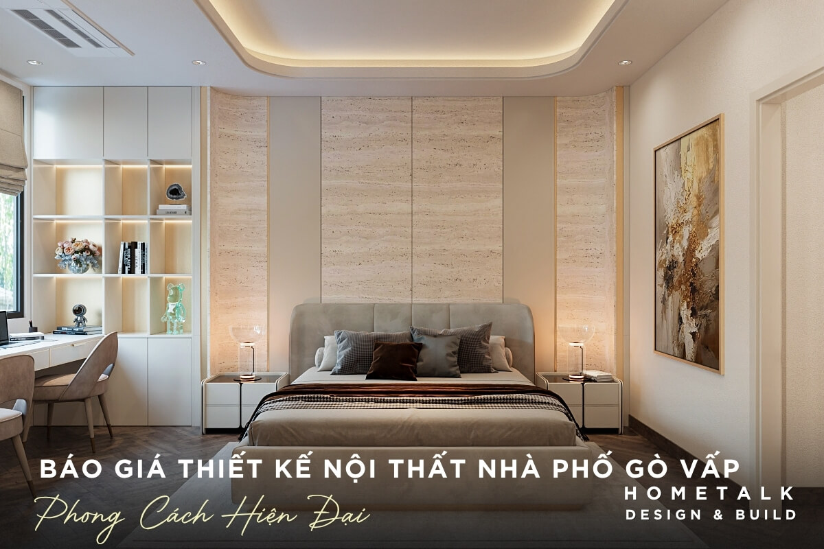 Don gia thiet ke noi that nha pho hien dai tai Go Vap la tu 200.000 VND/m2