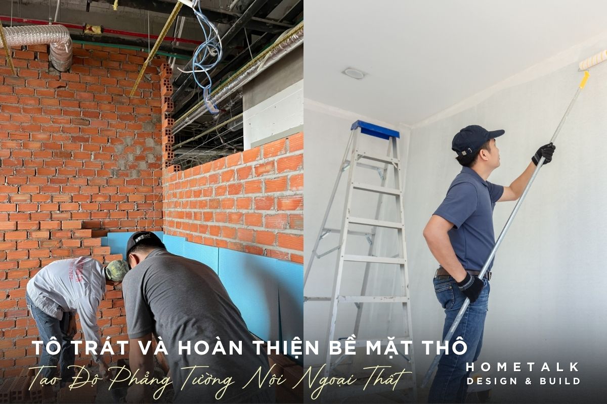 Quy trình phần thô nhà ở: 10 bước thi công & mốc kiểm tra nhanh cho gia chủ 16 dong luoi chong nut tai vi tri tiep giap be tong – gach