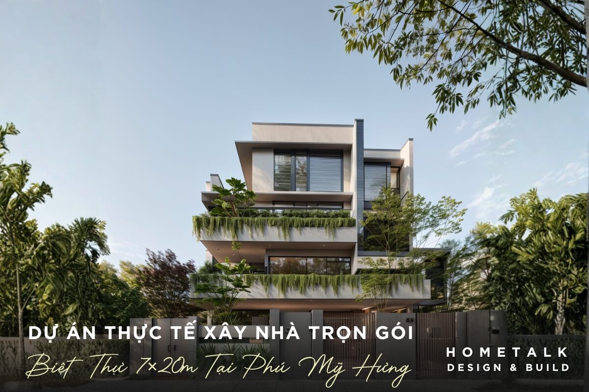 du an biet thu hien dai 7x20m tai phu my hung xay nha tron goi quan 7