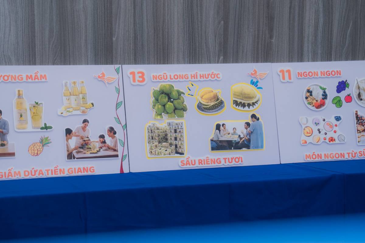 du an giam dua Tien Giang sau rieng tuoi va mon ngon tu sua chua
