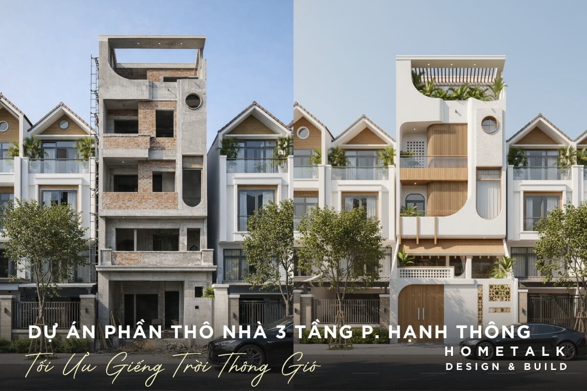 du an phan tho nha 3 tang tai hanh thong toi uu gieng troi, thong gio tu nhien ngay tu phan tho