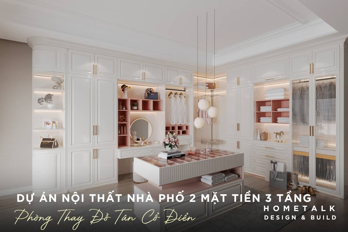 du an thi cong nha pho co goc thay do tich hop ban trang diem sang trong